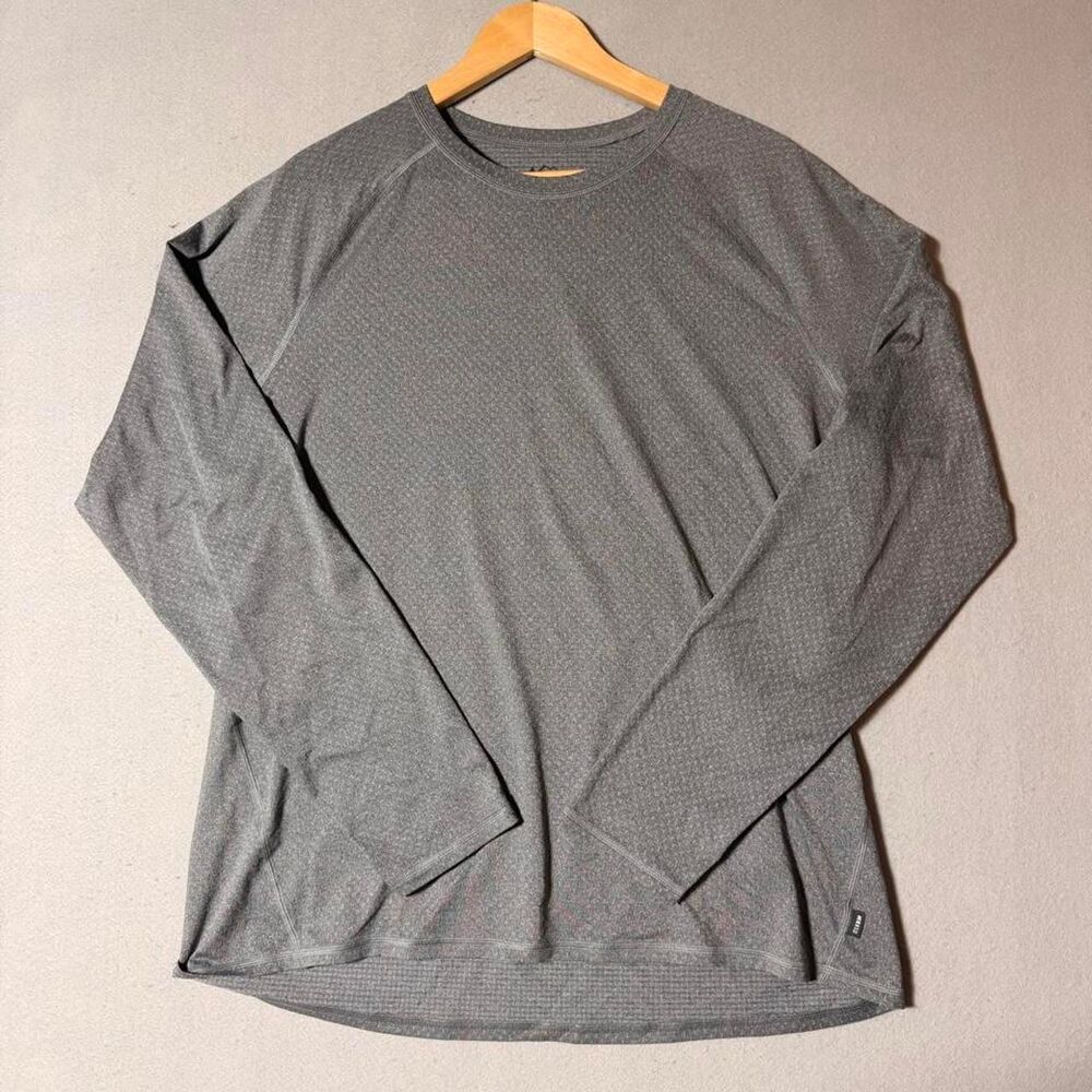 Rei-co-op Men's Grey and Blue Shirt